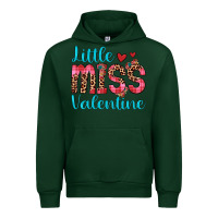 Forest Green little miss valentine Urban Hoodie - JahusDesignShop