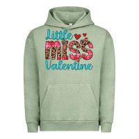 Pigment Oil Green little miss valentine Urban Hoodie - JahusDesignShop