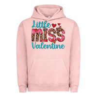 Pigment Salmon little miss valentine Urban Hoodie - JahusDesignShop