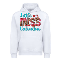 White little miss valentine Urban Hoodie - JahusDesignShop