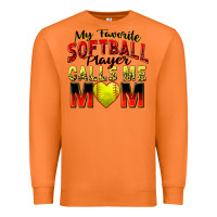 Carrot my favorite softball player calls me mom Premium Sweatshirt - Zillion Design Studio