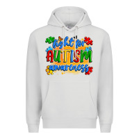 Dove Grey fight for autism awareness Premium Hoodie - Artiststas
