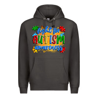 Smoke fight for autism awareness Premium Hoodie - Artiststas