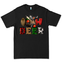Black oh deer christmas Premium Tee - LillyAllenDesigns