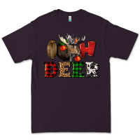 Plum oh deer christmas Premium Tee - LillyAllenDesigns