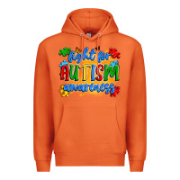 Carrot fight for autism awareness Premium Hoodie - Artiststas