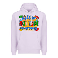 Lilac fight for autism awareness Premium Hoodie - Artiststas