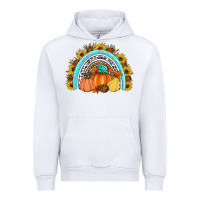 White Fall rainbow Urban Hoodie - Artiststas
