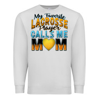 Dove Grey my favorite lacrosse player calls me mom Premium Sweatshirt - Zillion Design Studio