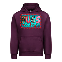 Mauve Wine hugs and kisses Urban Hoodie - JahusDesignShop