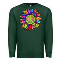 Sports Green pride sunflower Premium Sweatshirt - texasbilliewilder