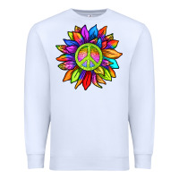 White pride sunflower Premium Sweatshirt - texasbilliewilder