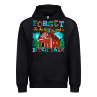 Black forget the she shed i need a bitch barn Urban Hoodie - AdoDesignShop
