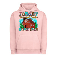 Pigment Salmon forget the she shed i need a bitch barn Urban Hoodie - AdoDesignShop