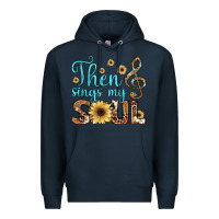 Navy then sings my soul Premium Hoodie - JahusDesignShop