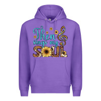 Purple then sings my soul Premium Hoodie - JahusDesignShop