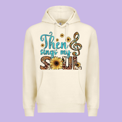 Then Sings My Soul Premium Hoodie Designed By Jahusdesignshop