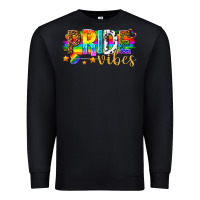Black pride vibes Premium Sweatshirt - texasbilliewilder