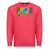 Cardinal pride vibes Premium Sweatshirt - texasbilliewilder