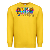 Lemon pride vibes Premium Sweatshirt - texasbilliewilder