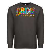 Smoke pride vibes Premium Sweatshirt - texasbilliewilder