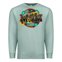 Seafoam western mom Premium Sweatshirt - Zillion Design Studio