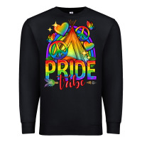 Black pride tribe lgbtq Premium Sweatshirt - texasbilliewilder