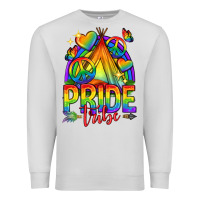 Dove Grey pride tribe lgbtq Premium Sweatshirt - texasbilliewilder