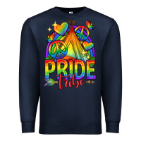 Navy pride tribe lgbtq Premium Sweatshirt - texasbilliewilder