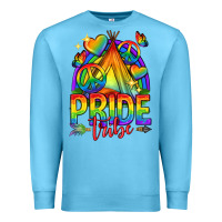 Ocean Blue pride tribe lgbtq Premium Sweatshirt - texasbilliewilder