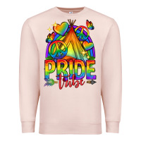 Pale Pink pride tribe lgbtq Premium Sweatshirt - texasbilliewilder