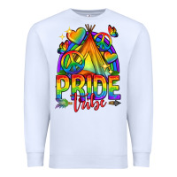 White pride tribe lgbtq Premium Sweatshirt - texasbilliewilder