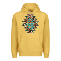 Antique Gold cowhide leopard gemstone aztec Premium Hoodie - JahusDesignShop
