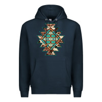 Navy cowhide leopard gemstone aztec Premium Hoodie - JahusDesignShop