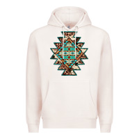 Pale Pink cowhide leopard gemstone aztec Premium Hoodie - JahusDesignShop