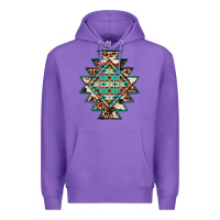 Purple cowhide leopard gemstone aztec Premium Hoodie - JahusDesignShop