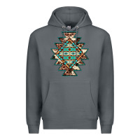 Rock cowhide leopard gemstone aztec Premium Hoodie - JahusDesignShop