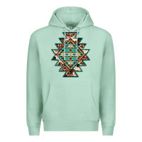 Seafoam cowhide leopard gemstone aztec Premium Hoodie - JahusDesignShop
