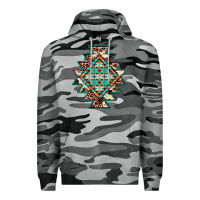 Slate Camo cowhide leopard gemstone aztec Premium Hoodie - JahusDesignShop