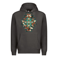 Smoke cowhide leopard gemstone aztec Premium Hoodie - JahusDesignShop