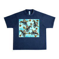 Navy spinosaurus Urban Heavy Tee - Artiststas