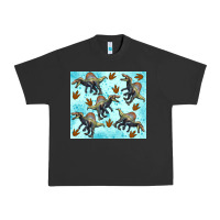 Pigment Black spinosaurus Urban Heavy Tee - Artiststas