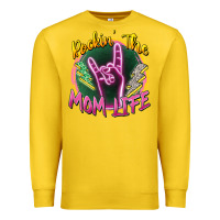 Lemon rockin' the mom life Premium Sweatshirt - Zillion Design Studio