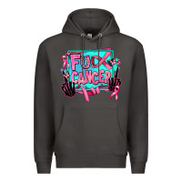 Smoke fuck cancer Premium Hoodie - AdoDesignShop