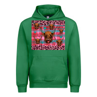 Emerald highland cow valentines Urban Hoodie - JahusDesignShop