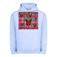 Pigment Grape Ice highland cow valentines Urban Hoodie - JahusDesignShop
