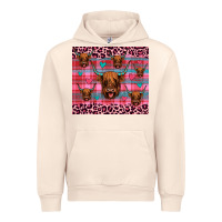 Sandshell highland cow valentines Urban Hoodie - JahusDesignShop