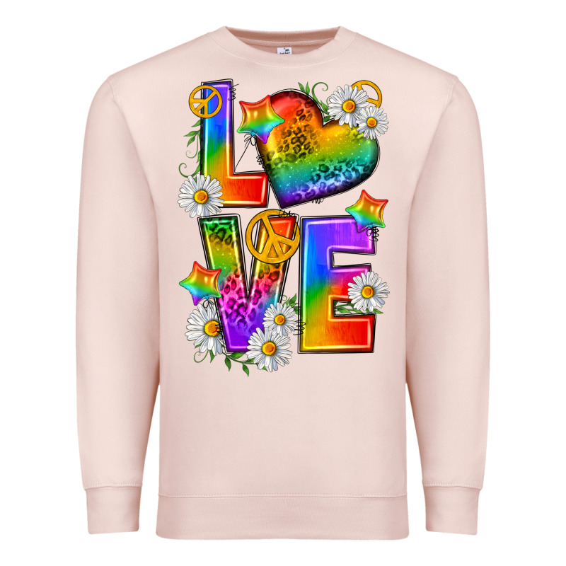 Pride Love Premium Sweatshirt by texasbilliewilder | Teevron