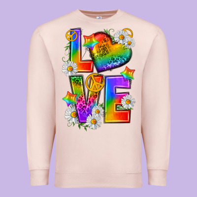 Premium Sweatshirt pride love