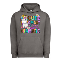 Pigment Tornado cute smart and a little bit dramatic unicorn Urban Hoodie - AdoDesignShop